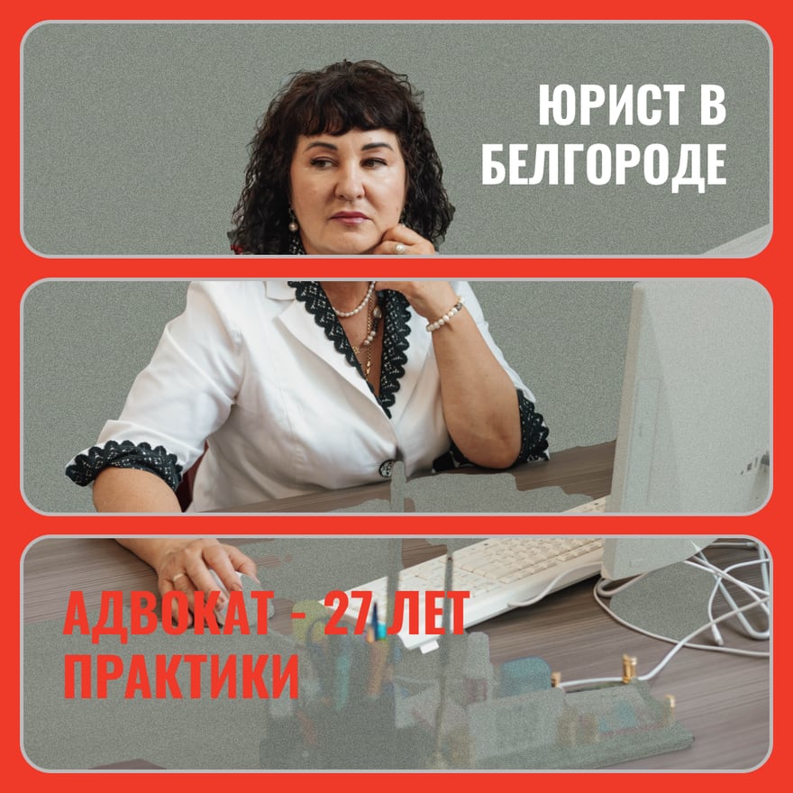 Адвокат Елена Городова за работой — 27 лет практики в Белгороде